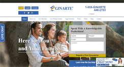 Desktop Screenshot of ginarte.com